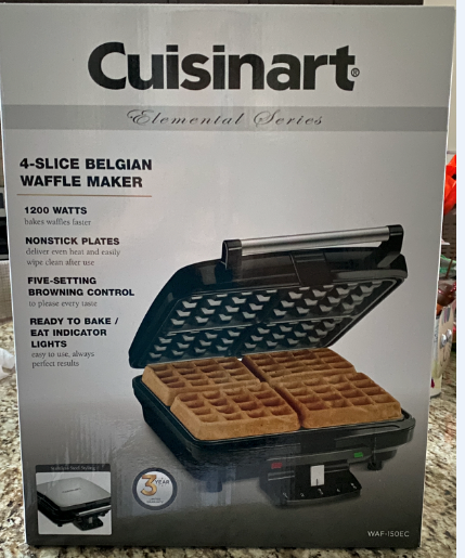 Cuisinart 4 Slice Belgian Waffle Maker